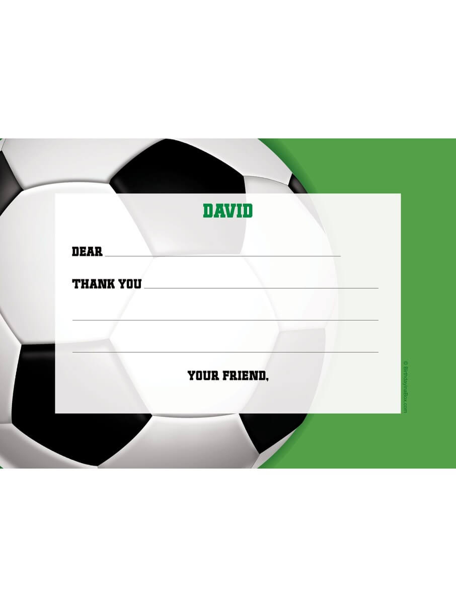 Thank You Soccer – Calep.midnightpig.co Throughout Soccer Thank You Card Template
