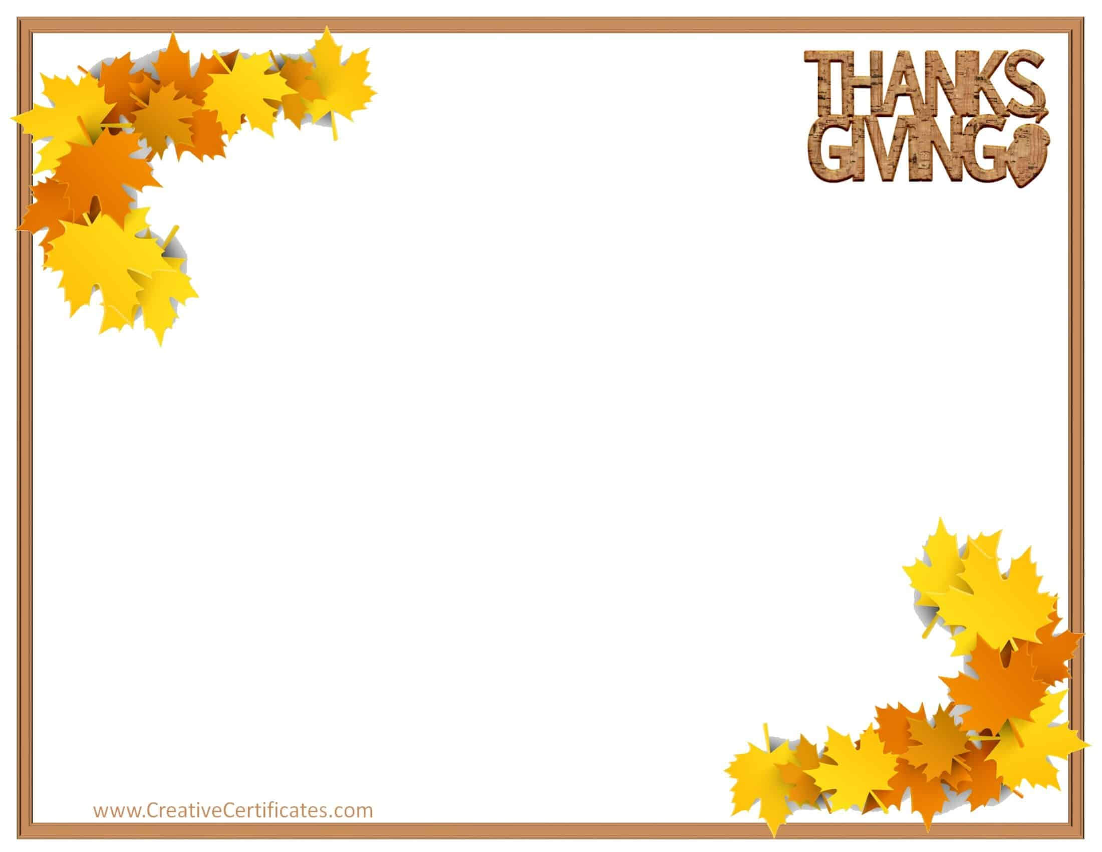 Thanksgiving Template Word – Calep.midnightpig.co Pertaining To Thanksgiving Place Cards Template