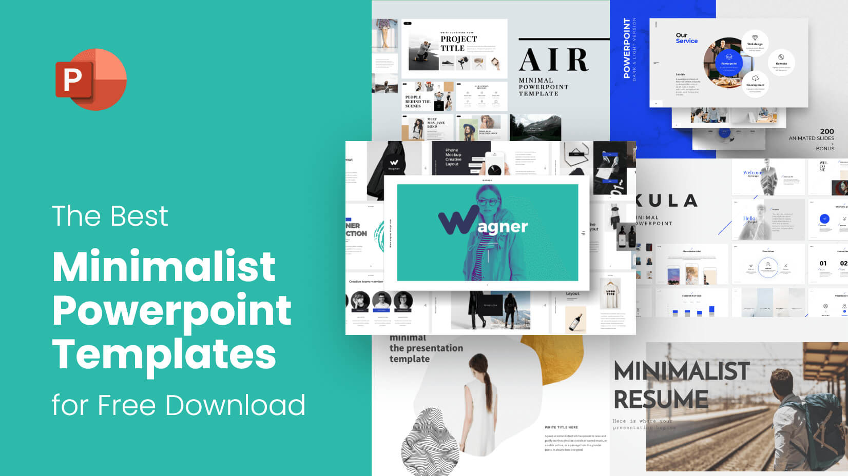 The Best Minimalist Powerpoint Templates For Free Download In Powerpoint Slides Design Templates For Free