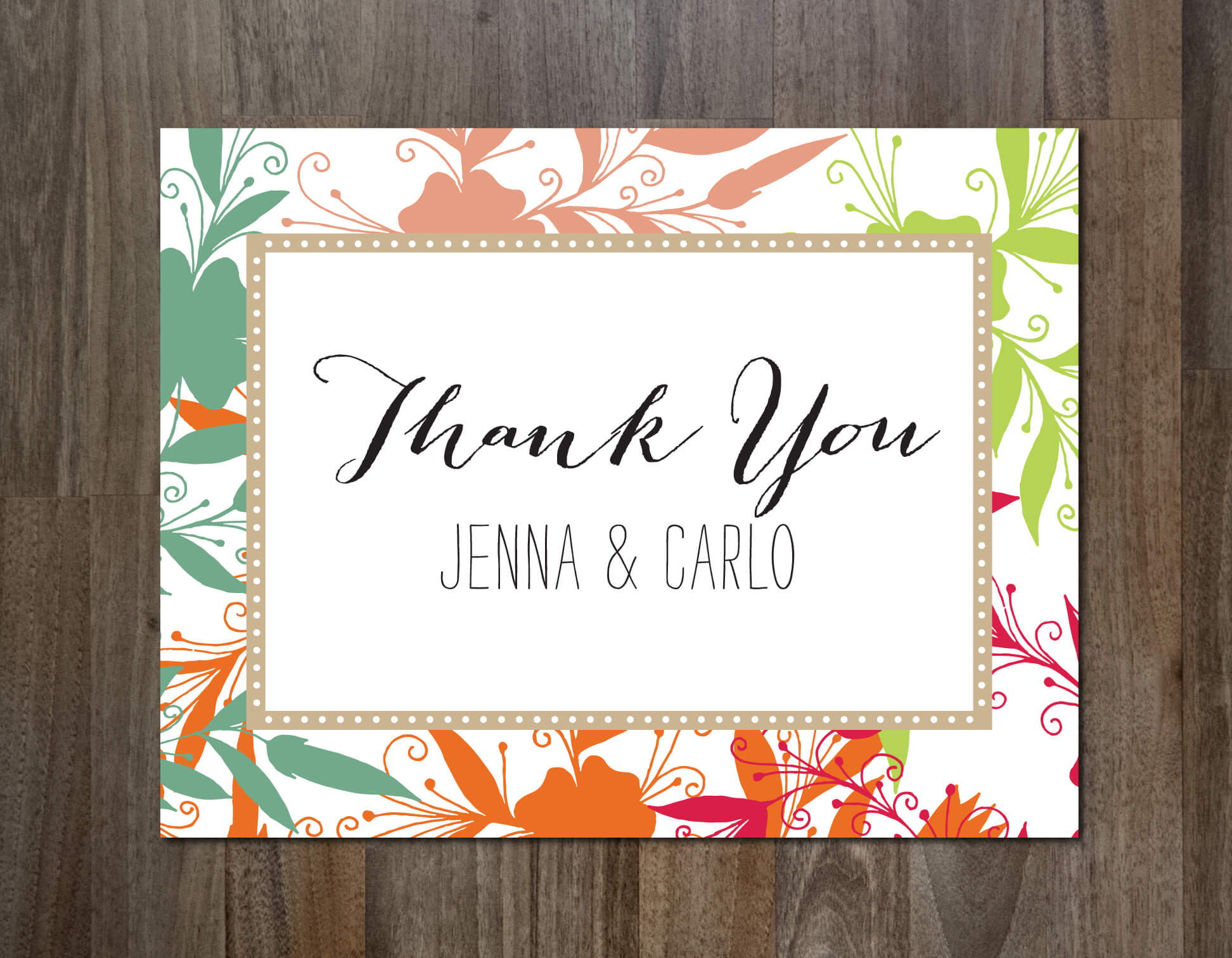 The Best Thank You Cards Template Designs Inside Thank You Note Card Template