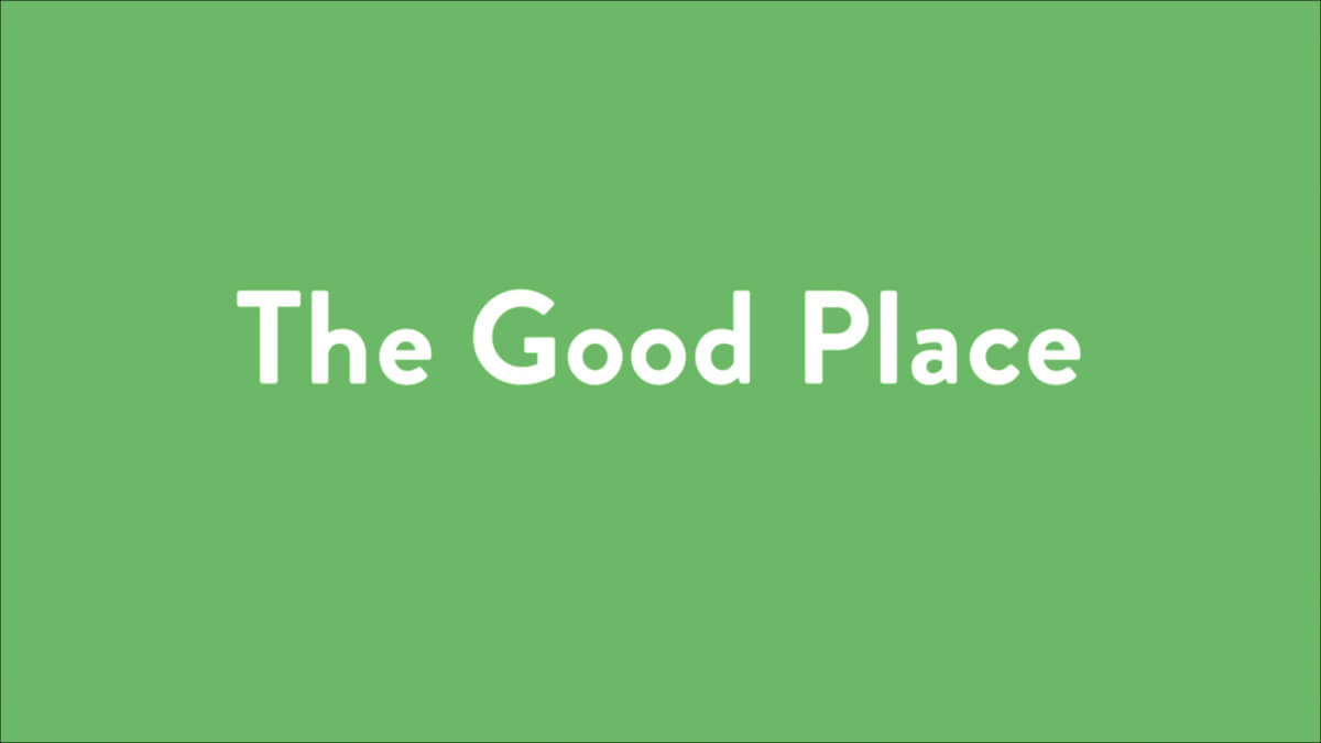 The Good Place – Wikipedia With Regard To Michaels Place Card Template