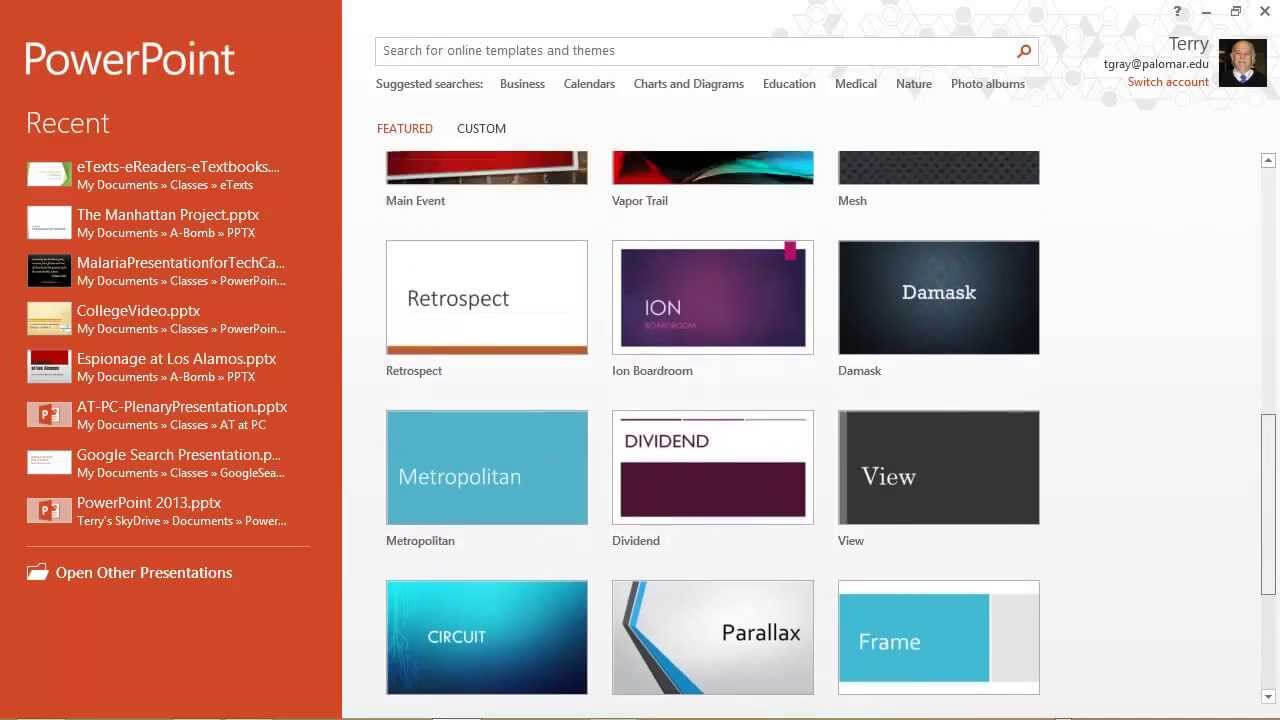 Theme Powerpoint 2013 - Calep.midnightpig.co With Powerpoint 2013 Template Location
