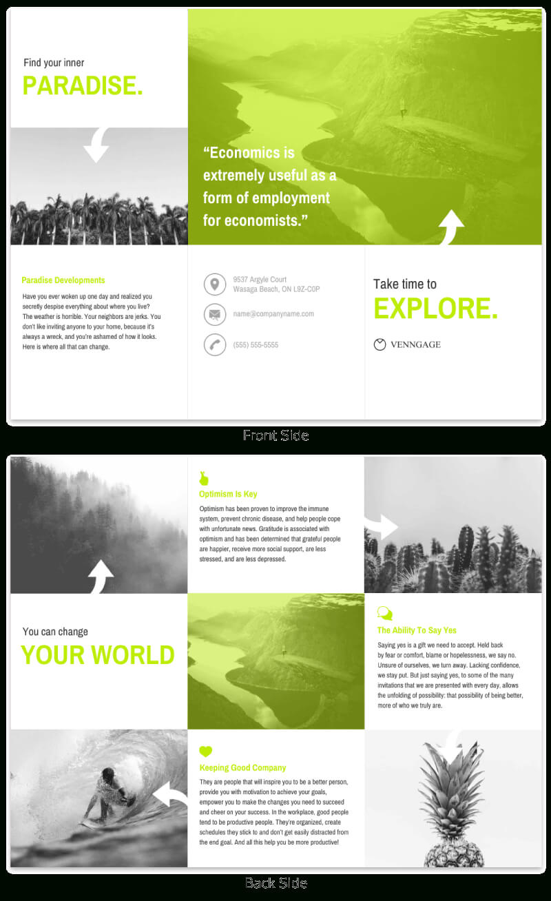 Tourist Travel Brochure Throughout Travel Brochure Template For Students