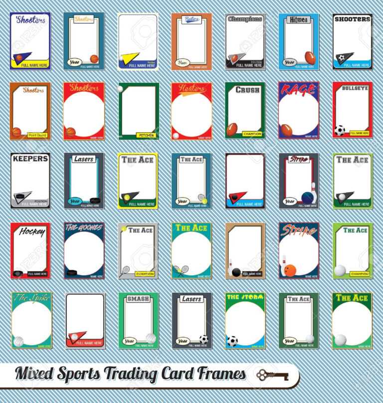 Trading Cards Clipart Intended For Free Sports Card Template