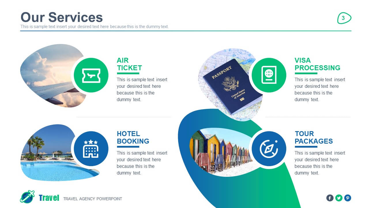 Travel Agency Powerpoint Template With Tourism Powerpoint Template