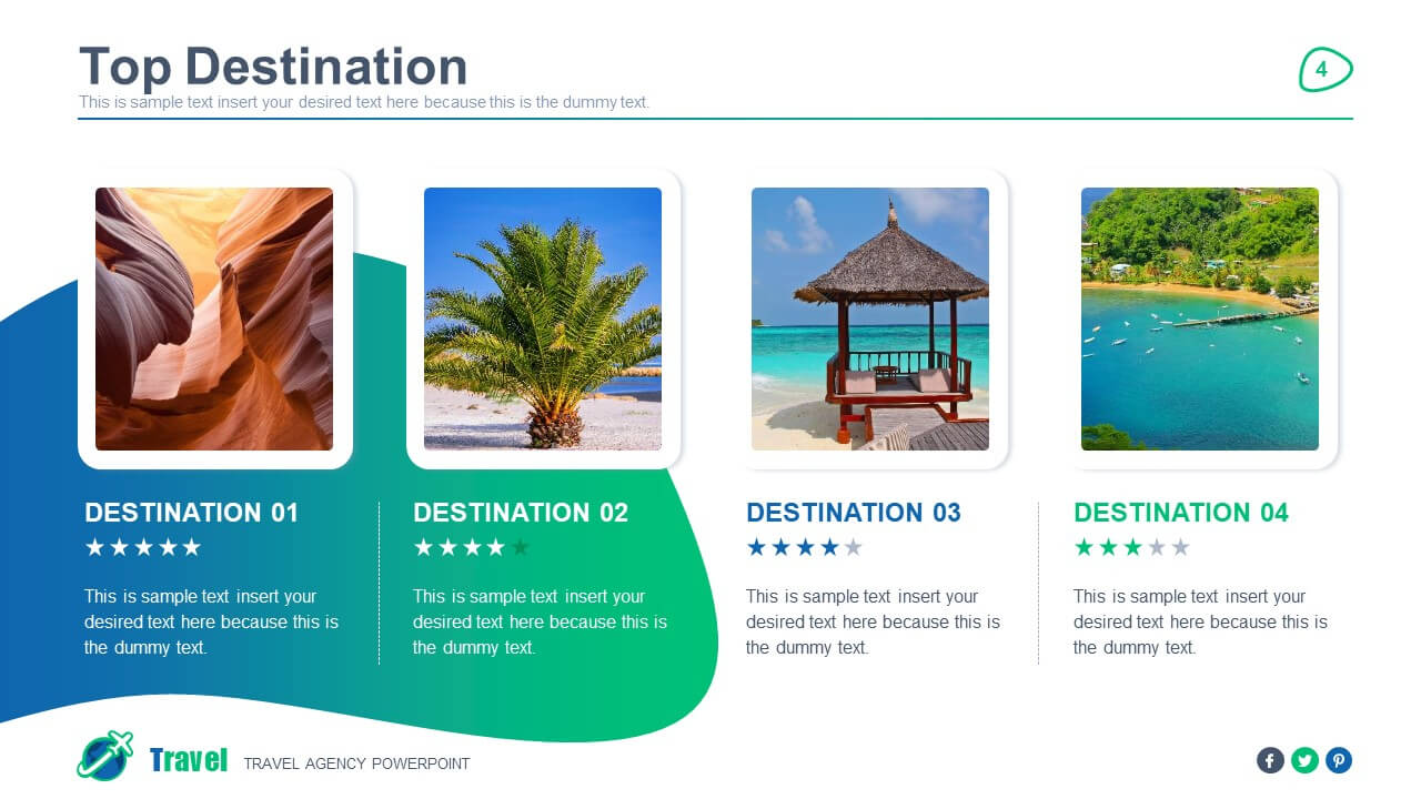 Travel Agency Powerpoint Template Within Powerpoint Templates Tourism