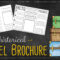 Travel Brochure School Project Throughout Brochure Templates For School Project