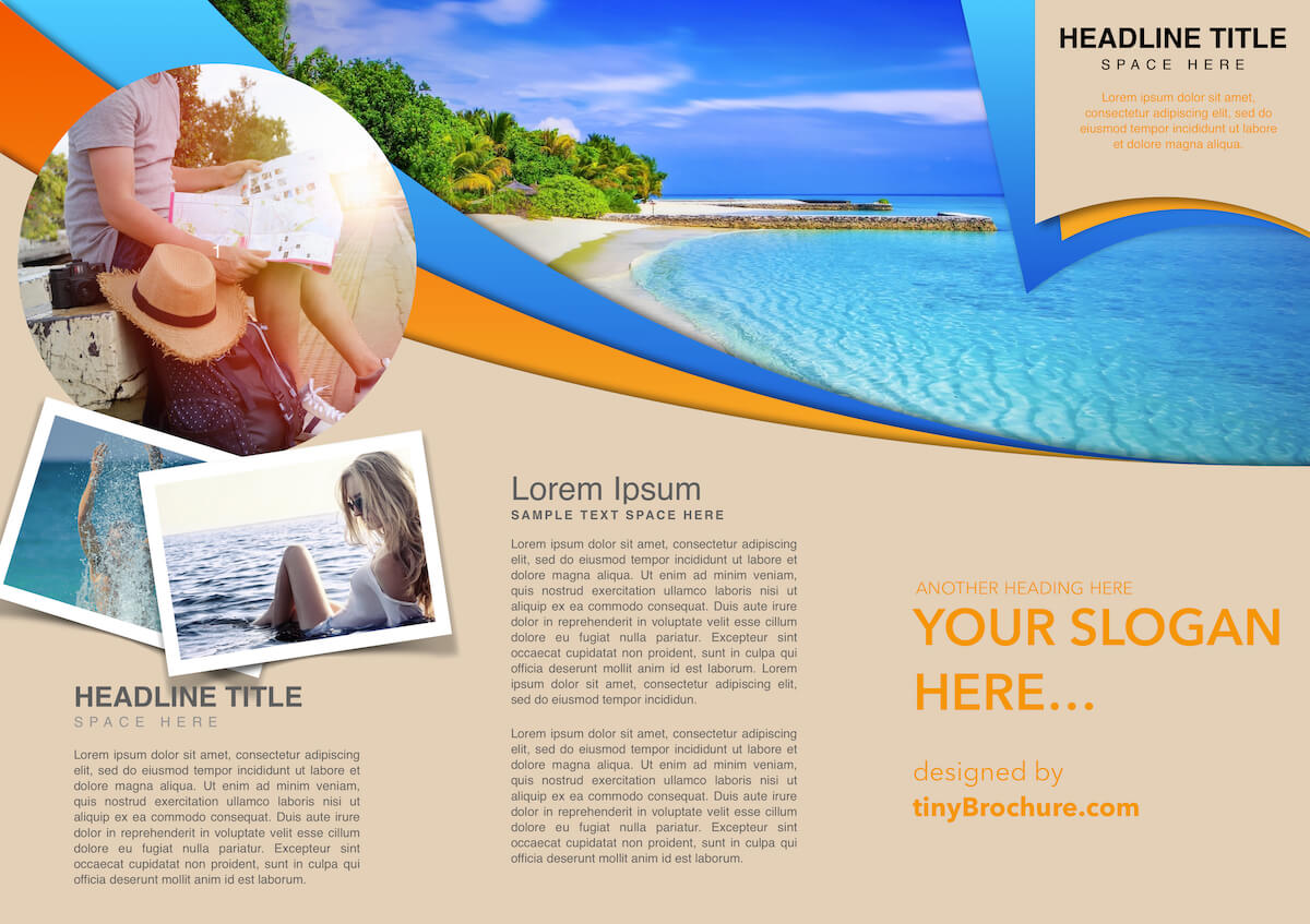 Travel Brochure Template Google Slides In Island Brochure Template Professional Template Ideas