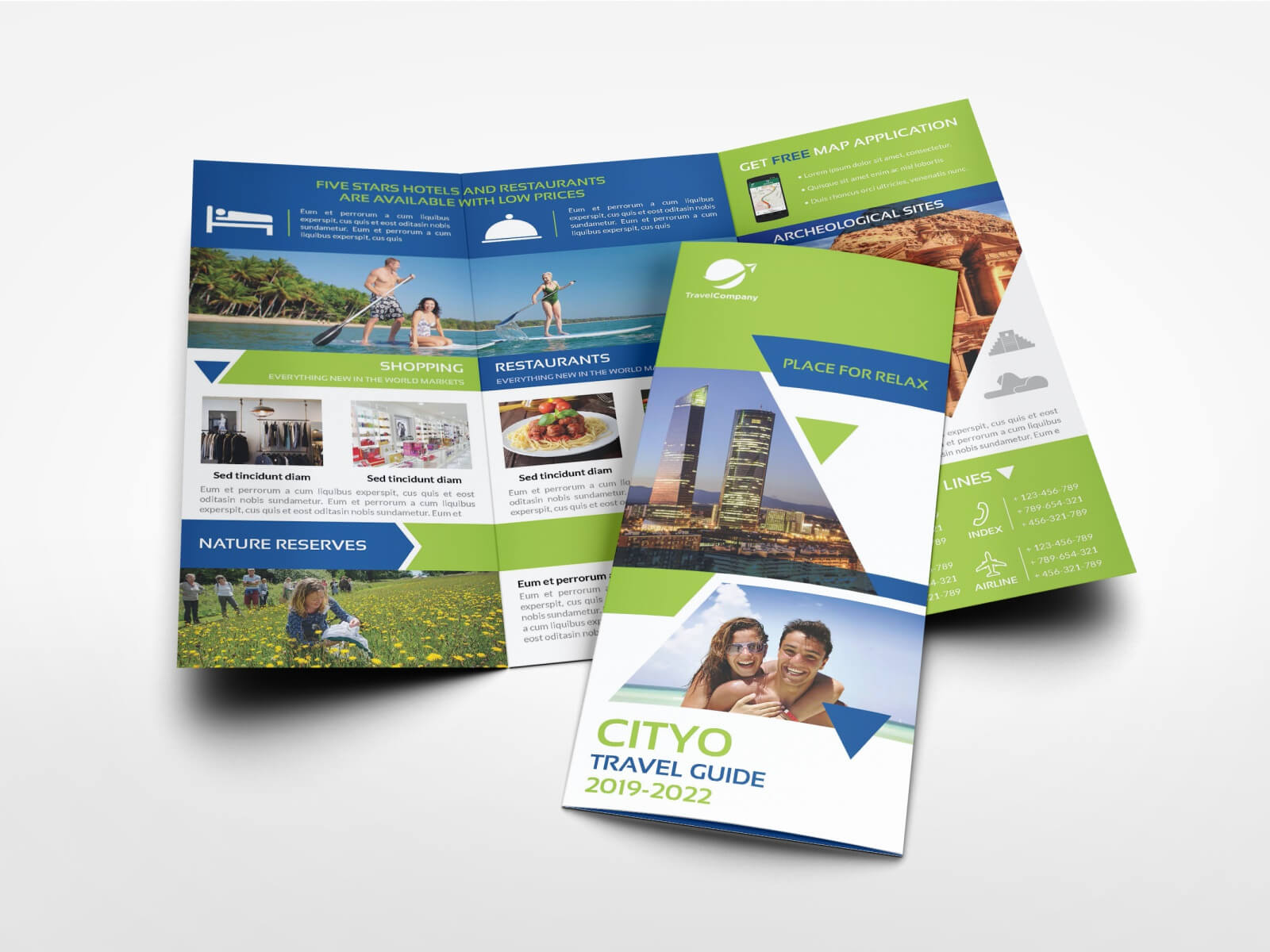 Travel Guide Tri Fold Brochure Templateowpictures On Throughout Travel Guide Brochure Template