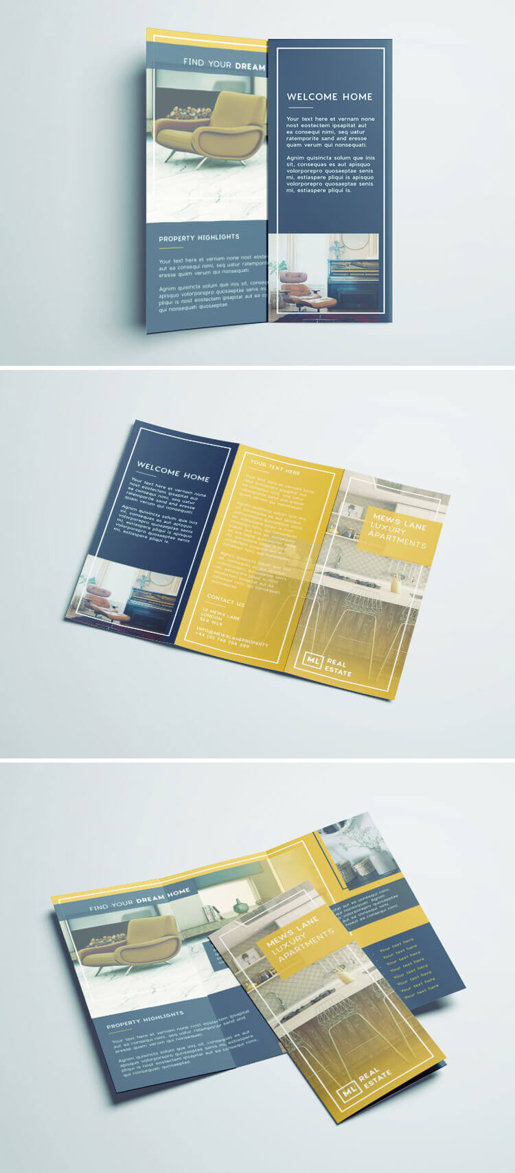  Tri  Fold  Brochure  Free  Indesign  Template  throughout 