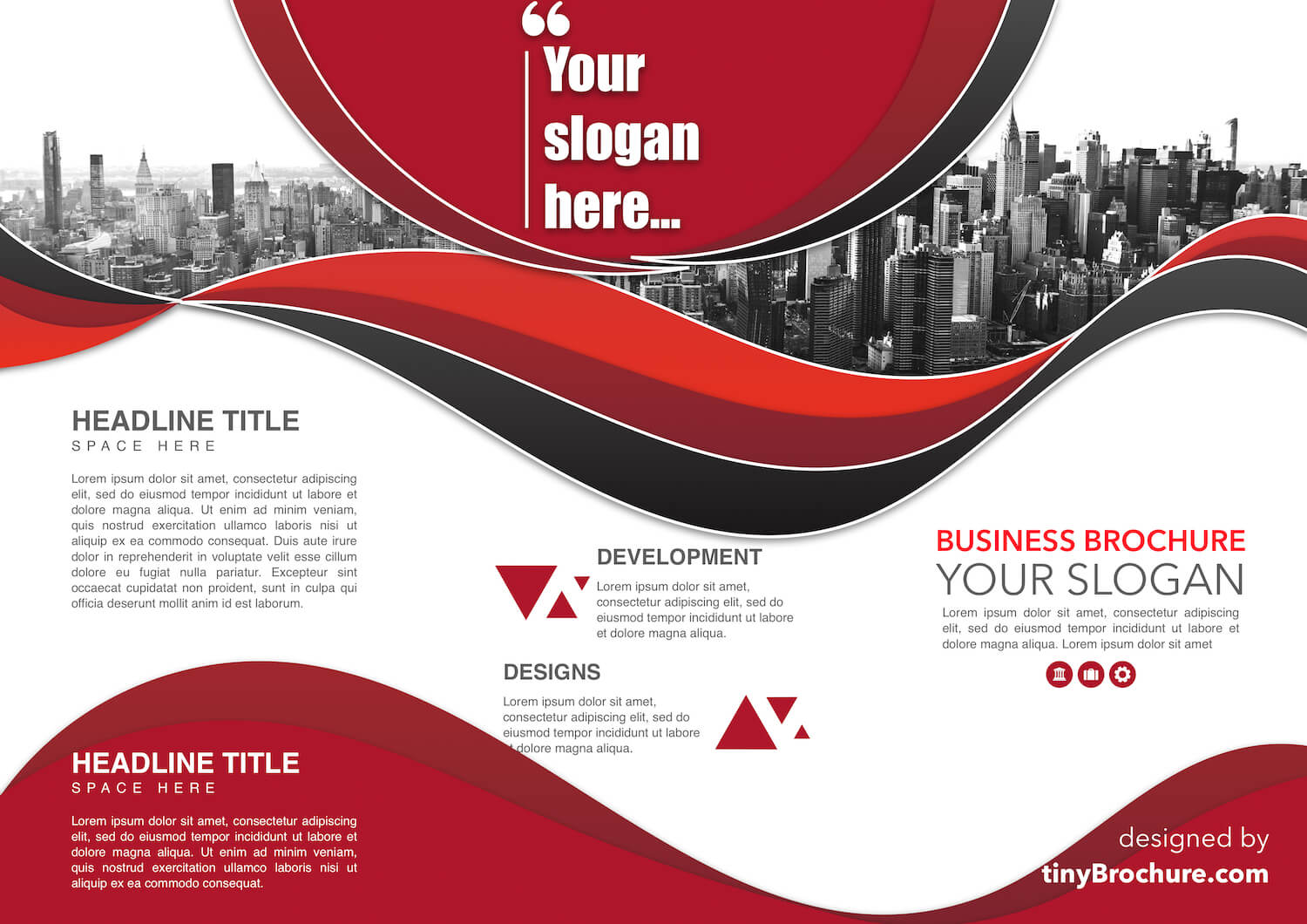 Free Tri Fold Business Brochure Templates