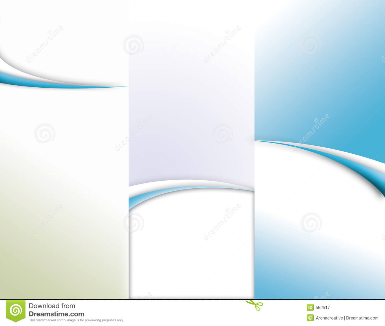 Tri Fold Brochure Template Stock Illustration. Illustration With Free Tri Fold Brochure Templates Microsoft Word