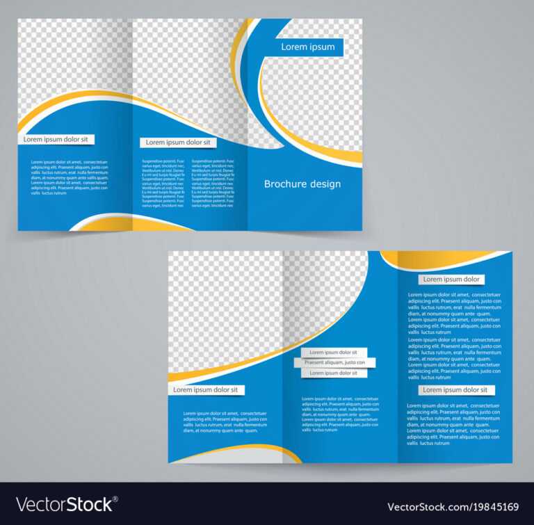 openoffice tri fold brochure template