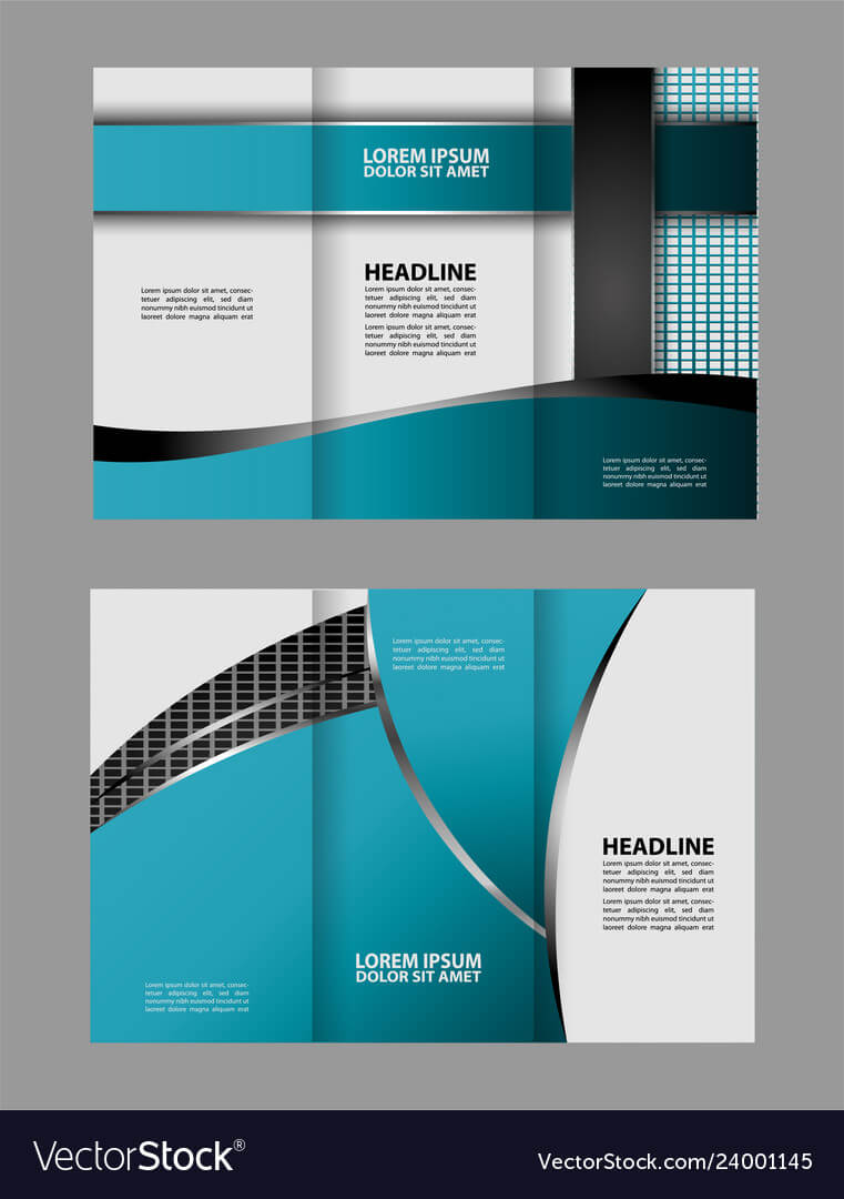 Tri Fold Business Brochure Template Two Sided Tem Intended For Double Sided Tri Fold Brochure Template