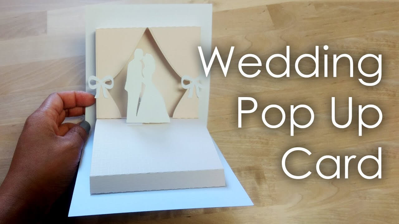 [Tutorial + Template] Diy Wedding Project Pop Up Card Regarding Diy Pop Up Cards Templates