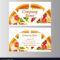 Two Business Card Template For Pizza Delivery Within Frequent Diner Card Template