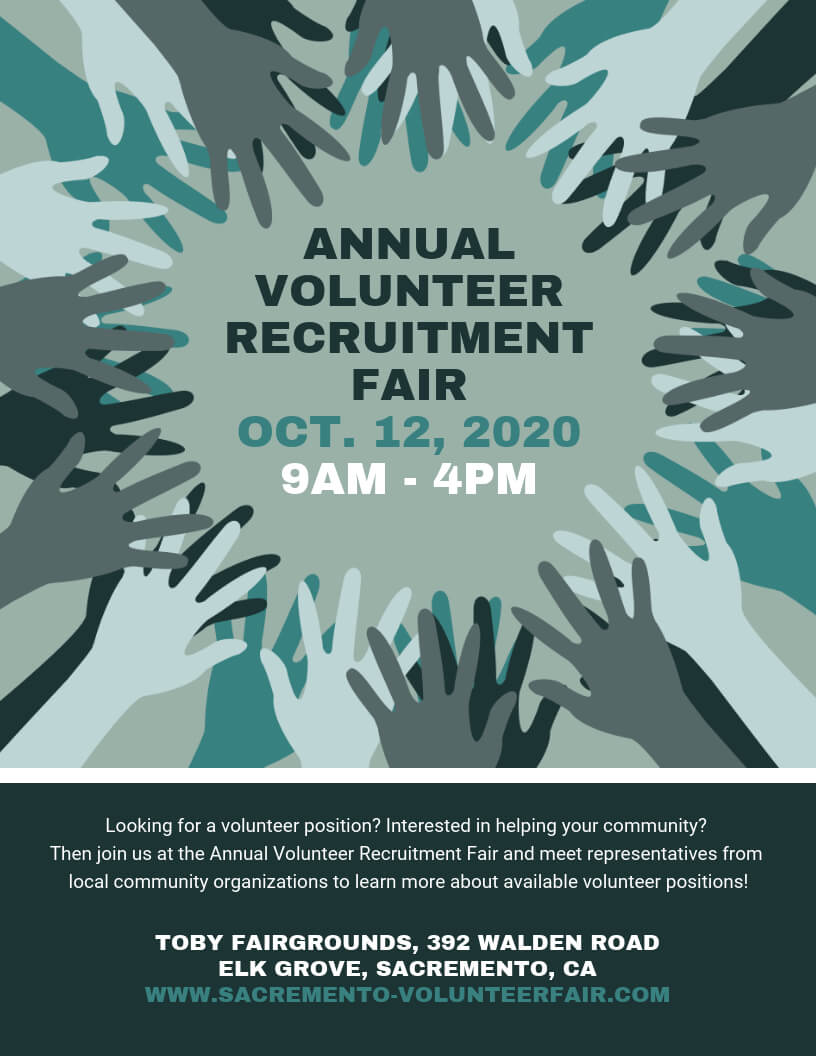 Volunteer Recruitment Event Flyer Template Throughout Volunteer Brochure Template