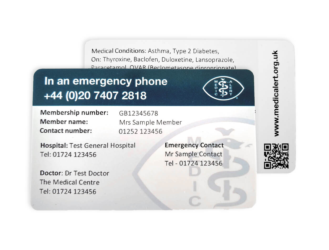 Wallet Card Pertaining To Medical Alert Wallet Card Template