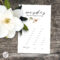 Wedding Wishes Card, Wishes For The Bride And Groom, #magnolia Collection Intended For Marriage Advice Cards Templates