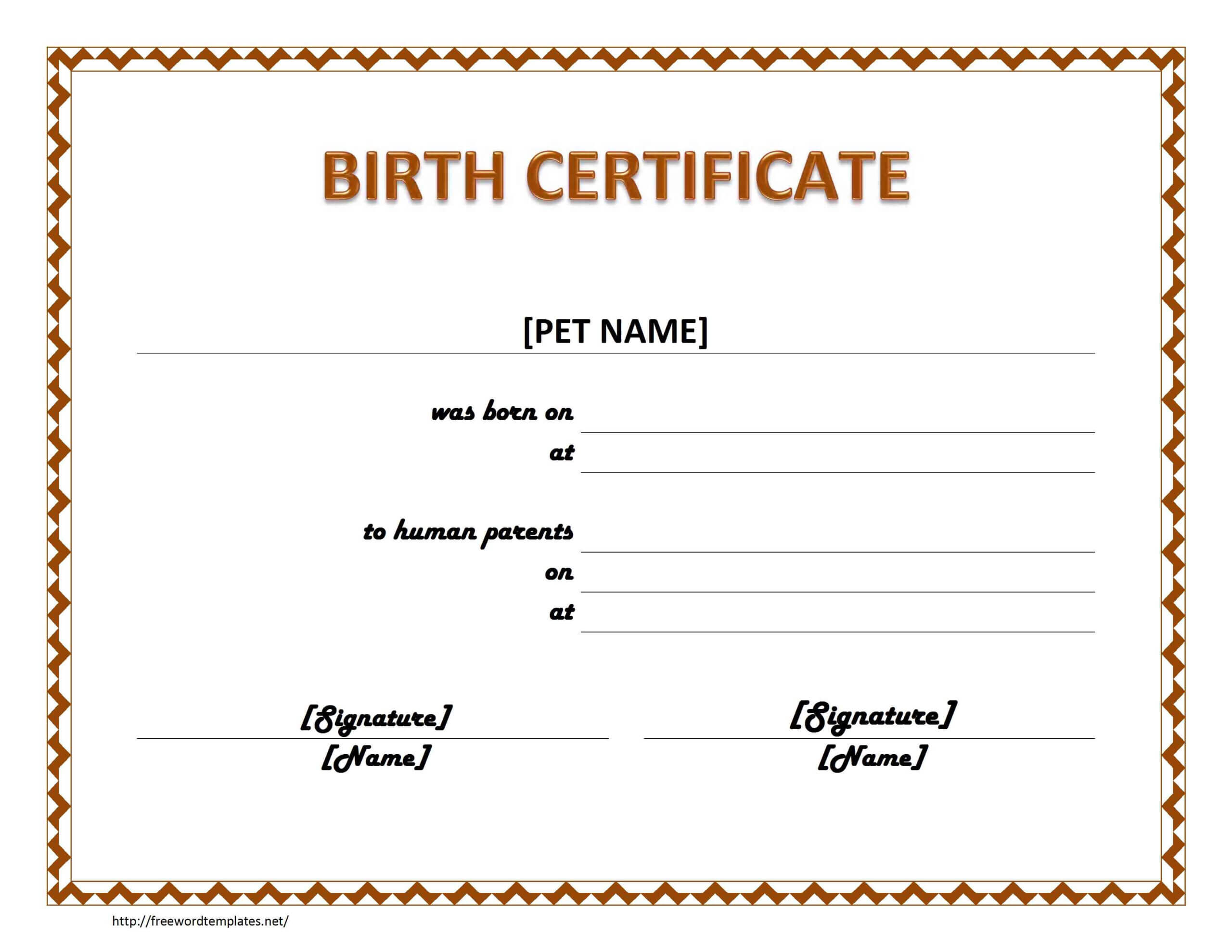 Windows And Android Free Downloads : Create Fake Birth Intended For Birth Certificate Fake Template