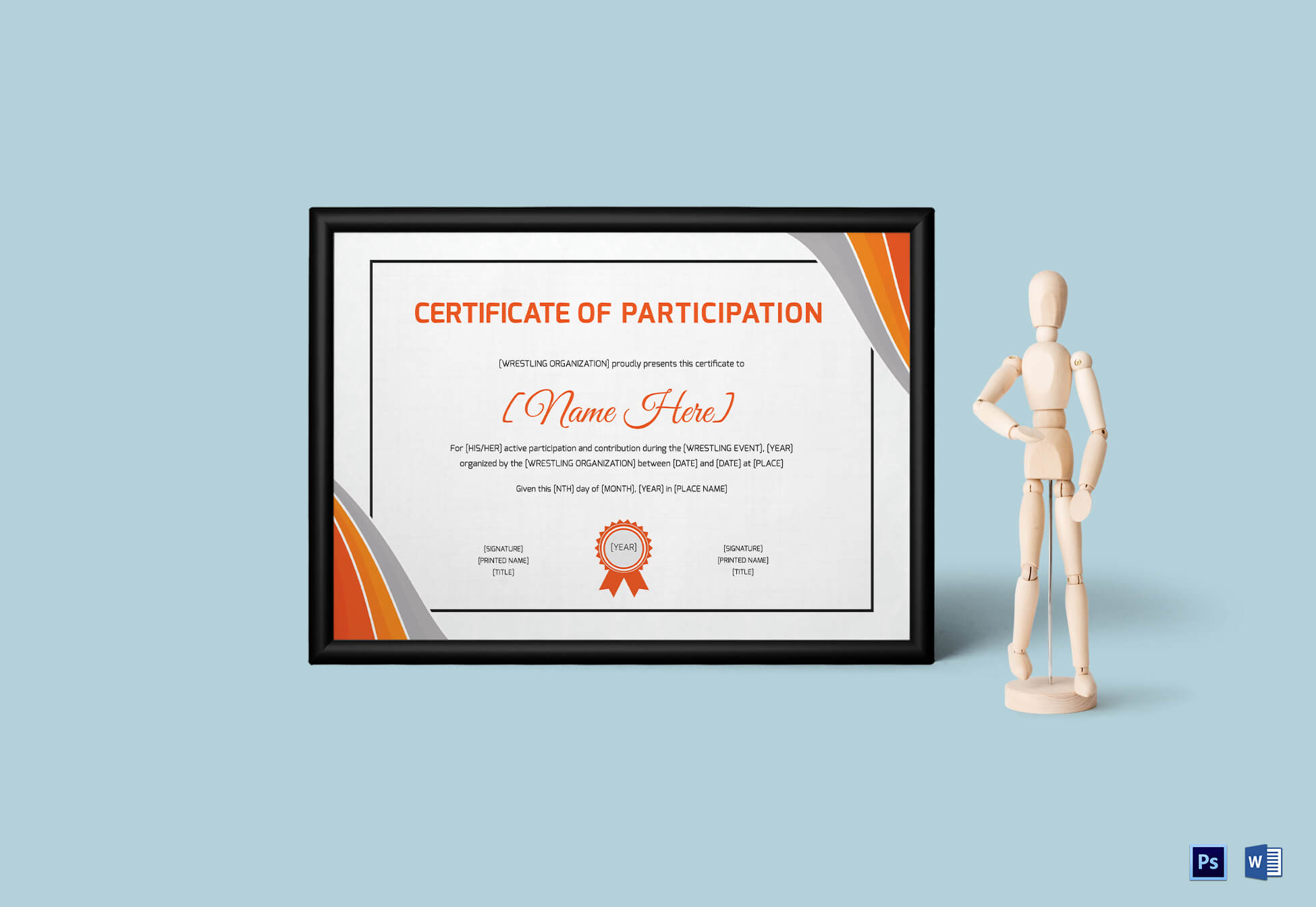 Wrestling Certificate Templates – Dalep.midnightpig.co Inside Player Of The Day Certificate Template