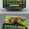 Zoo Flyer Graphics, Designs & Templates From Graphicriver With Zoo Brochure Template