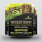 Zoo Flyer Template With Zoo Brochure Template